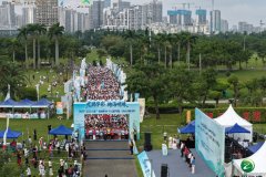 2025“金钻习酒”美丽中国·全民健身跑（海南・海口站）燃动万绿园